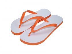 Tongs taille M orange Sublimation Transfert Thermique