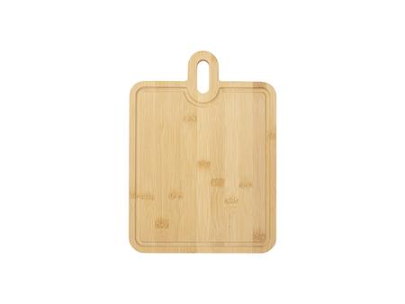 Engraving Bamboo Cutting Board (24*33*1.2cm,Large Rectangle Shape)