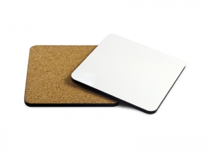 Sublimation Blank Square Hardboard Mug Coaster (9.5cm * 9.5cm / 3.75&quot; x 3.75&quot;)