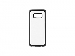 Carcasa para Samsung S8 G9500 Cover sin inserción (Goma, Negro)