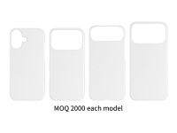 Sublimation 3D Phone Covers for iPhone 17 Series