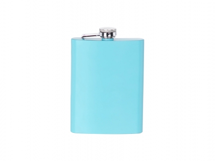 8oz/240ml Stainless Steel Hip Flask (Mint Matt)