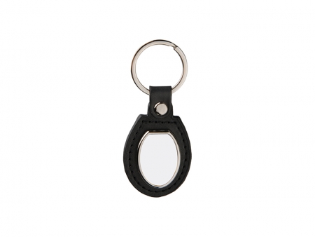 Sublimation PU Key Chain(Oval)