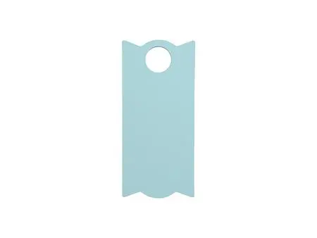 Etiqueta de identificación de silicona rectangular grabado láser para vaso Stanley de 30 oz (3.3 * 7.3 * 0.3 cm, azul claro)