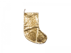 Sublimation Sequin Christmas Stocking (Gold/Silver, 18*53cm)