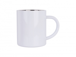 Sublimation 300ml Stainless Steel Mug (White)