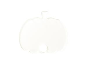 Sublimation Blanks Acrylic Name Tag (6.2*7.6*0.4cm,Pumpkin Shape)