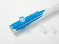 Adhesive Cold Color Changing Vinyl(Clear to Light Blue, 12in*12 in)