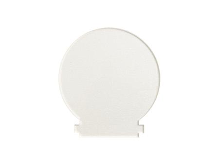 Marco de foto de resina brillante (redondo, 12*13*0.4cm)