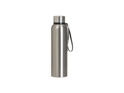 Garrafa Inox 27oz/800ml Corda Preta (Prateado)