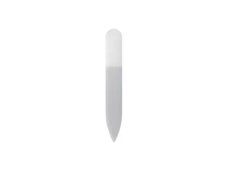 Sublimation Glass Nail File w/ PVC cover (Pointed tip)