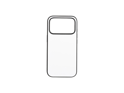 Sublimation iPhone 17Pro PC+TPU Cover w/ insert (Black)