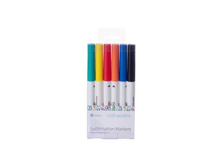 Rotuladores Sublimación Craft Express Joy (6 Colores)