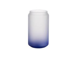 Sublimation 13oz/400ml Glass Mugs Gradient Dark Blue