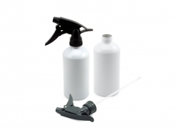 Bouteille spray en aluminium blanc 400 ml Sublimation Transfert Thermique