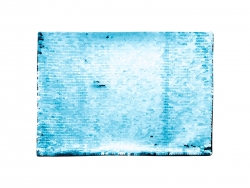Lentejoulas adesivas (Rectangular, Azul Claro Com Branco)